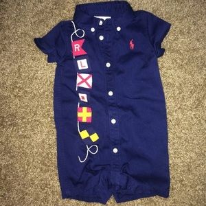 6M Ralph Lauren One piece Button up